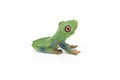 Frog Toy, Red Eyed Tree Frog, Very Realistic Rubber Figure, Model, Educational, Animal, Hand Painted Figurines,   2"    CH063 BB79