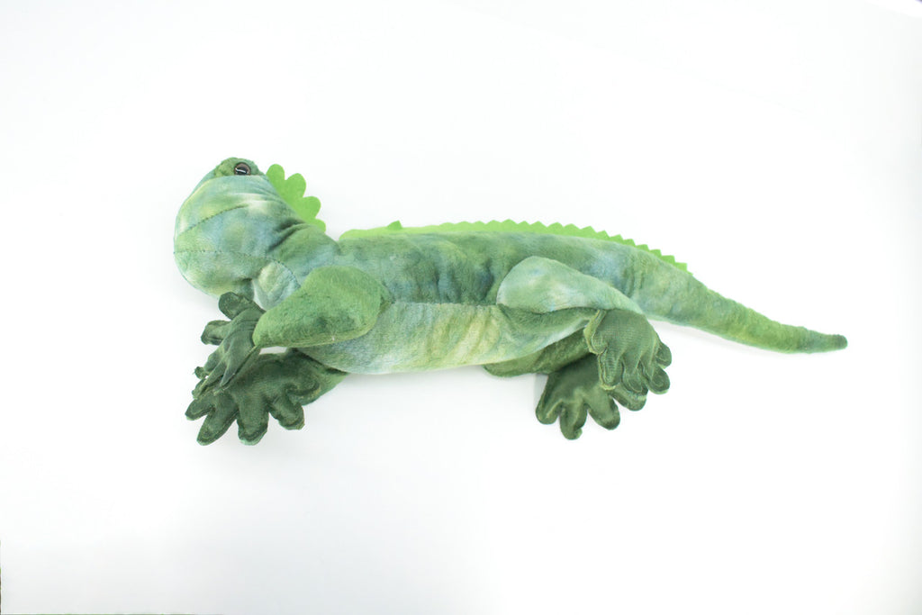Iguana, Very Nice Plush Reptile, Educational, Realistic Lizard Design, Educational, Figure, Lifelike, Gift,    20"   RE07 BB321