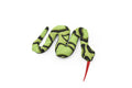 Snake, Reptiles, Green, HandMade In Thailand, Sand Creatures, Paper Weight, Bean Bag, Cornhole, Game, Toy, Kids, Educational,  4 Inches