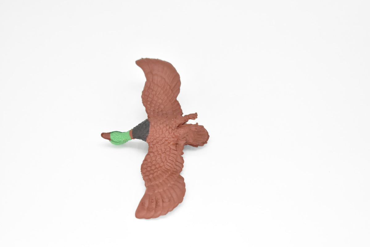 Duck, Mallard, Very Nice Rubber Reproduction,    3 1/2"    F428 B365