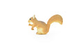 Squirrel, Tree, Ground, Very Realistic Rubber Reproduction, Hand Painted Figurines     2.5"      CH139 B244