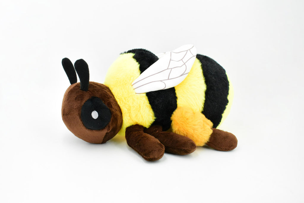 Bumblebee, Bumble Bee, Honey Bee, Large Stuffed Animal, Educational, Plush Realistic Figure, Lifelike Model, Replica, Gift,    12"   WR10 B366