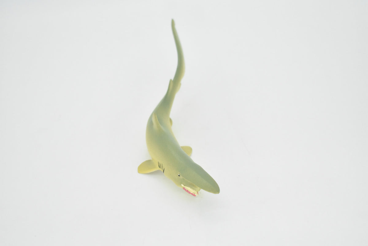 Goblin Shark, Elfin shark, Museum Quality, Educational, Rubber Fish, Hand Painted, Realistic Toy Figure, Diorama Model, Kids, Educational,  7 Inches. 