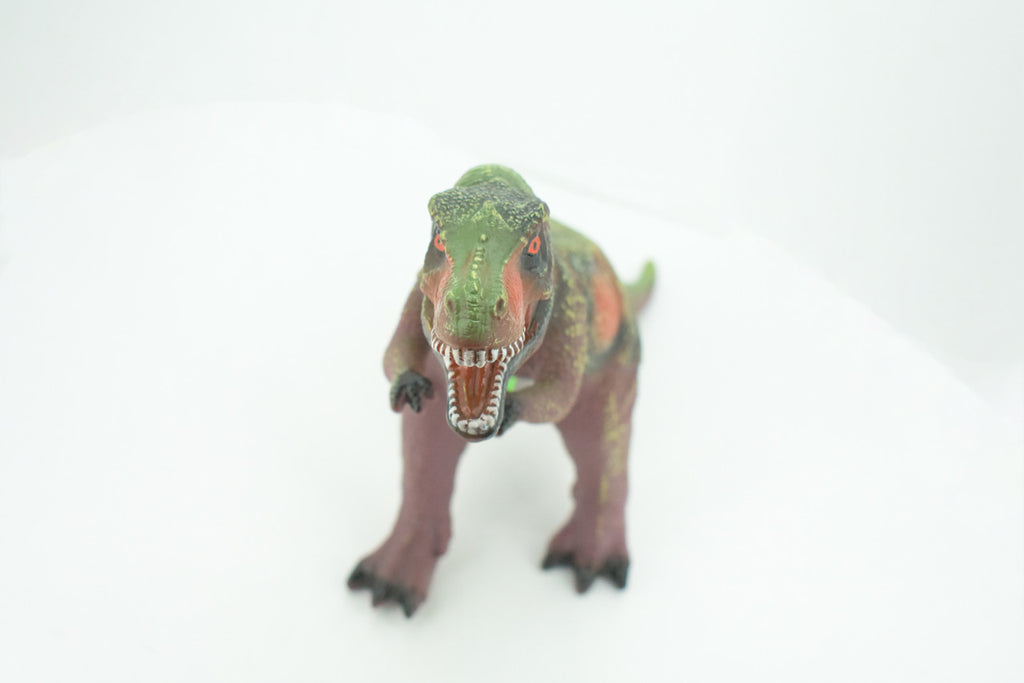 Tyrannosaurus Rex, T Rex, Cretaceous Dinosaur, Hand Painted, Educational, Soft Rubber, Lifelike Model, Figurine, Replica, Gift,    15"   AR06 B303