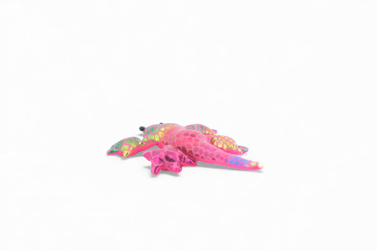Gecko, Lizard, Reptiles, Purple, Hand Made In Thailand, Sand Creatures, Paper Weight, Bean Bag, Cornhole, Game, Toy, Kids, Educational, Gift,  5  Inches. TH74 BB301    Colors May Vary