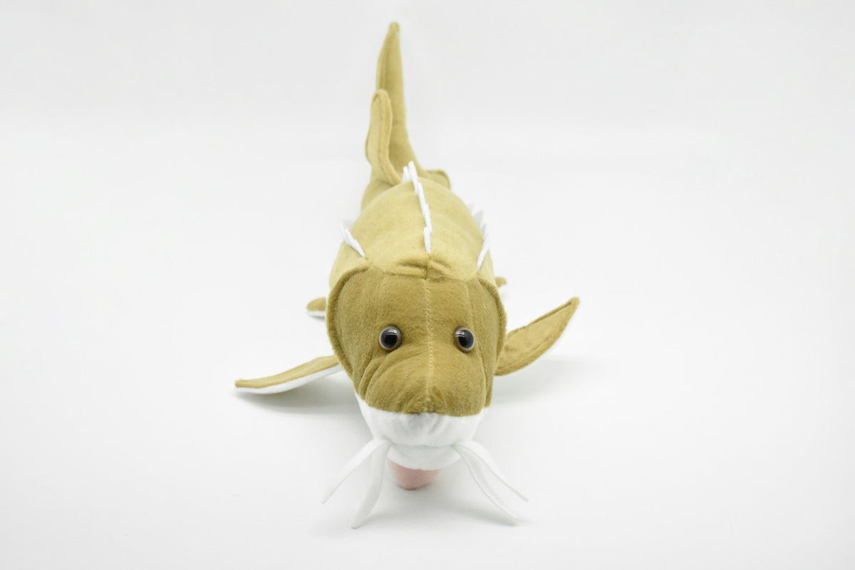 Sturgeon Plush Toy, Realistic Stuffed Animal, Soft Plush Fish, Stuffed Fish, Educational, Toy, Kids, Fishing Gift,     17"    F1604 BB54
