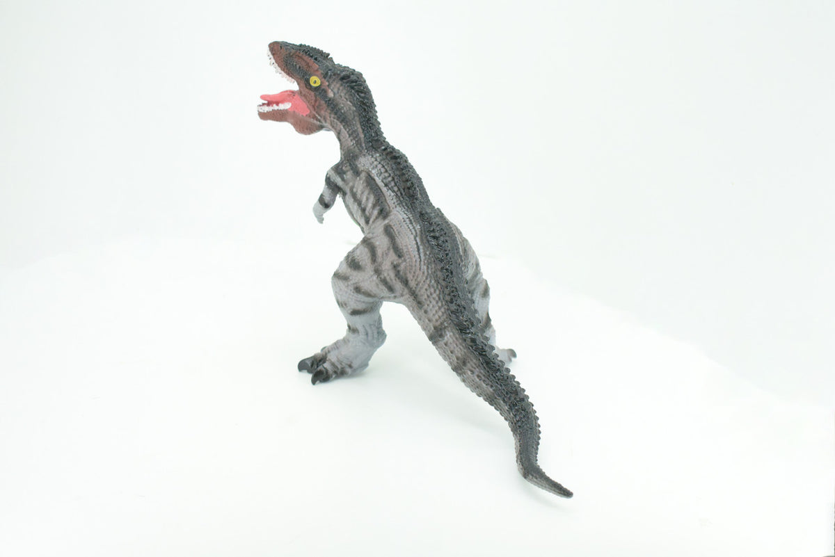 Tyrannosaurus Rex, T Rex, Cretaceous Dinosaur, Hand Painted, Educational, Soft Rubber, Lifelike Model, Figurine, Replica, Gift,    13"   AR07 B304