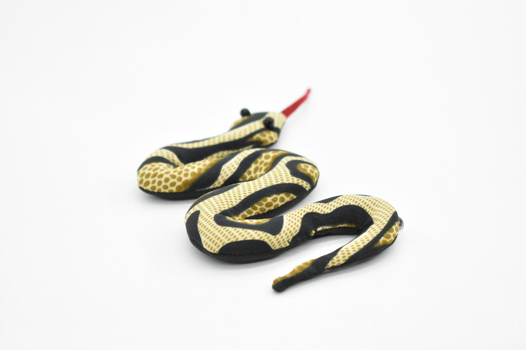 Snake, Reptiles, Brown, HandMade In Thailand, Sand Creatures, Paper Weight, Bean Bag, Cornhole, Game, Toy, Kids, Educational, Gift,   4 Inches.  TH17 BB67