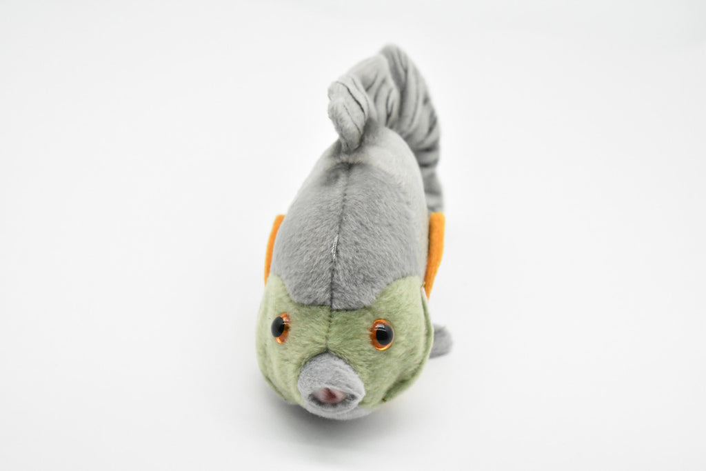 Bluegill Plush Toy, Realistic Stuffed Animal, Sunfish, Bream, Soft Plush Fish, Stuffed Fish, Educational, Toy, Kids, Fishing Gift,    7 1/2"    F4304 BB60