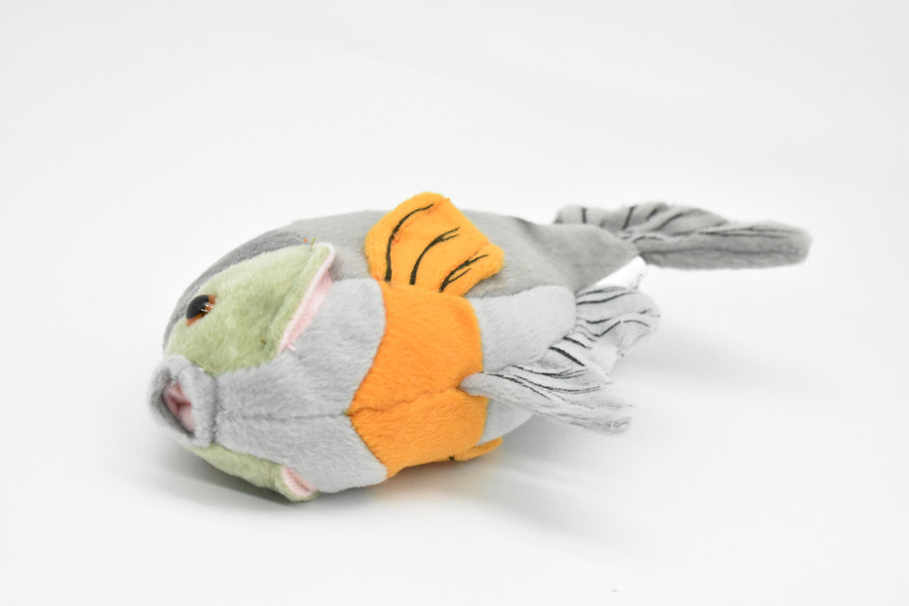 Bluegill Plush Toy, Realistic Stuffed Animal, Sunfish, Bream, Soft Plush Fish, Stuffed Fish, Educational, Toy, Kids, Fishing Gift,    7 1/2"    F4304 BB60