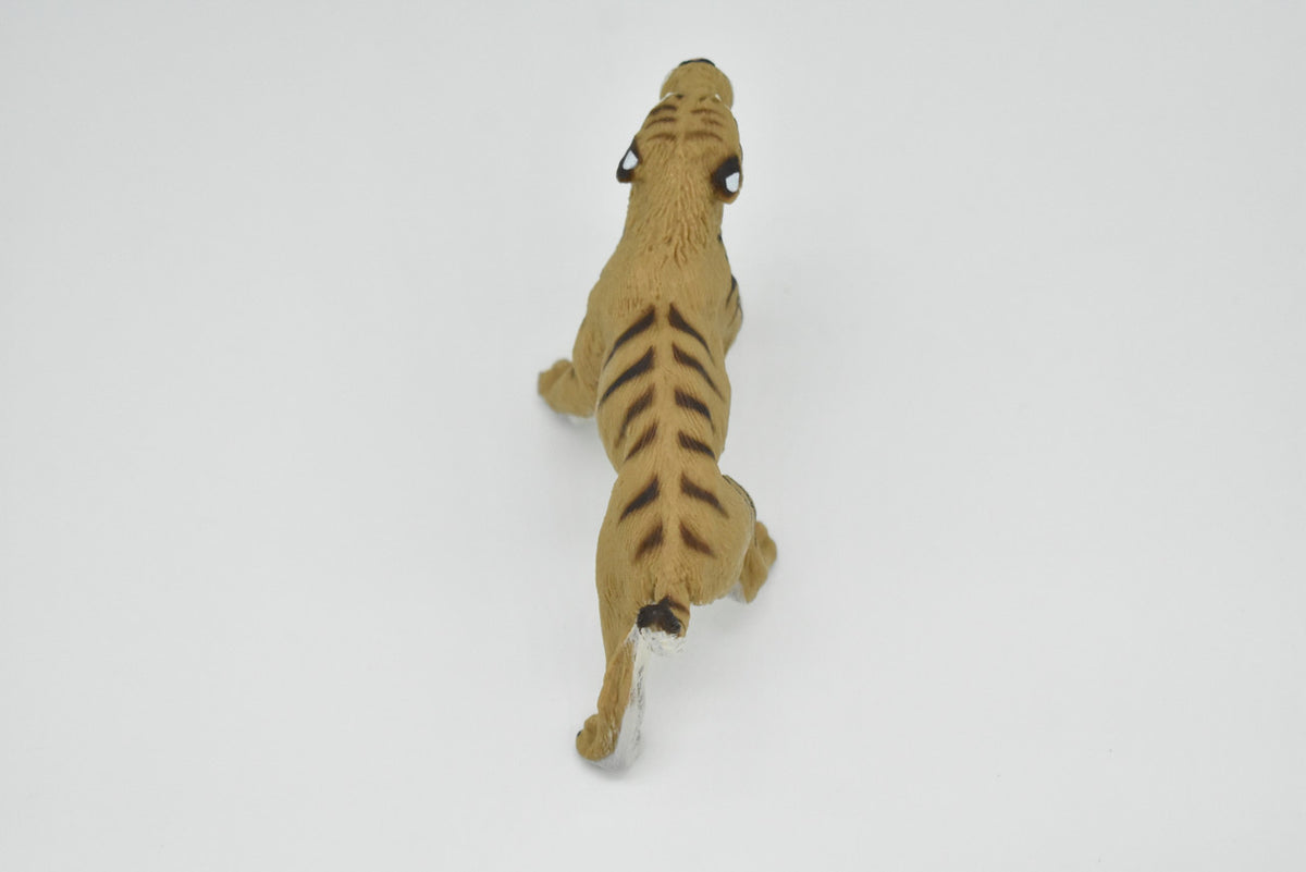 Saber-toothed Cat, Smilodon, Museum Quality Plastic Reproduction, Hand Painted    4 1/2"   F7057-B224