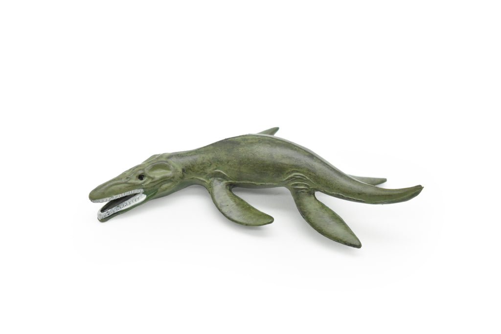 Liopleurodon Toy, Plesiosaur, Extinct Marine Reptile, Realistic Dinosaur Plastic  3 1/4"    F4167 B374