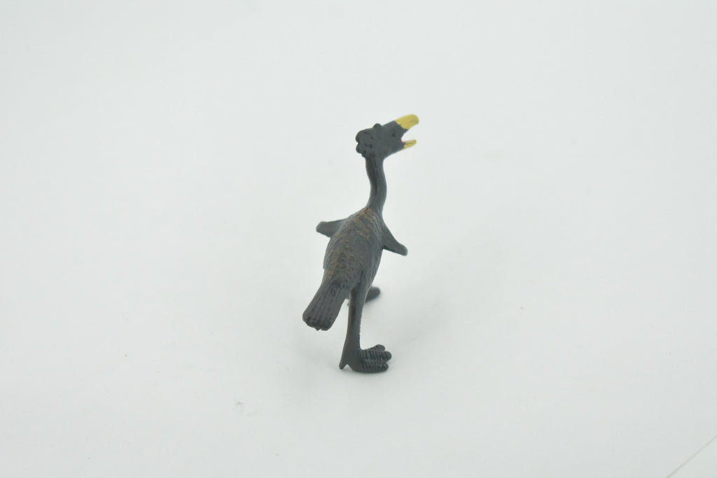 Dinornithidae, Extinct bird, Greater Moa, Prehistoric, High Quality, Hand Painted, Rubber, Realistic, Figure, Model, Toy, Kids, Educational, Gift,     2"      CH660 BB169