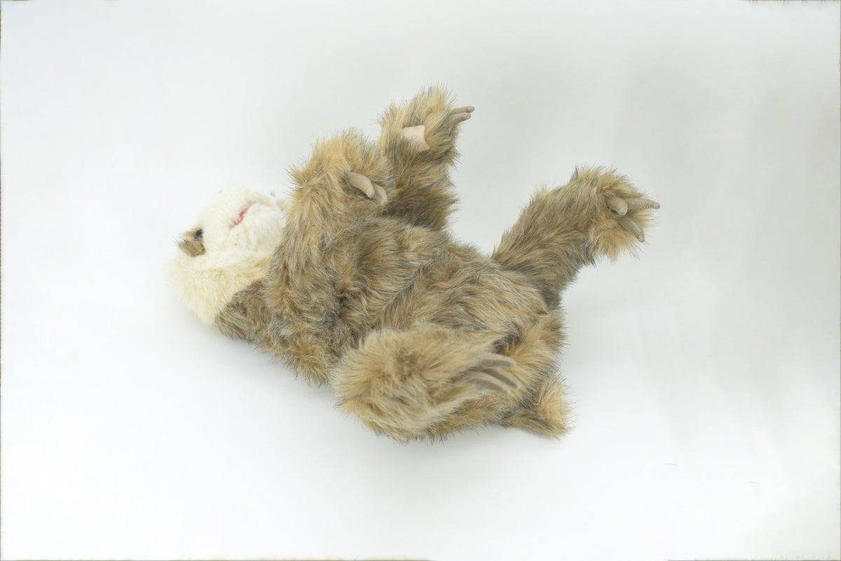 Sloth Hand Puppet, Full Body, Very Nice Plush Baby Sloth, Stuffed Animal, Educational, Realistic, Lifelike, Gift,    15"    FM43 B416