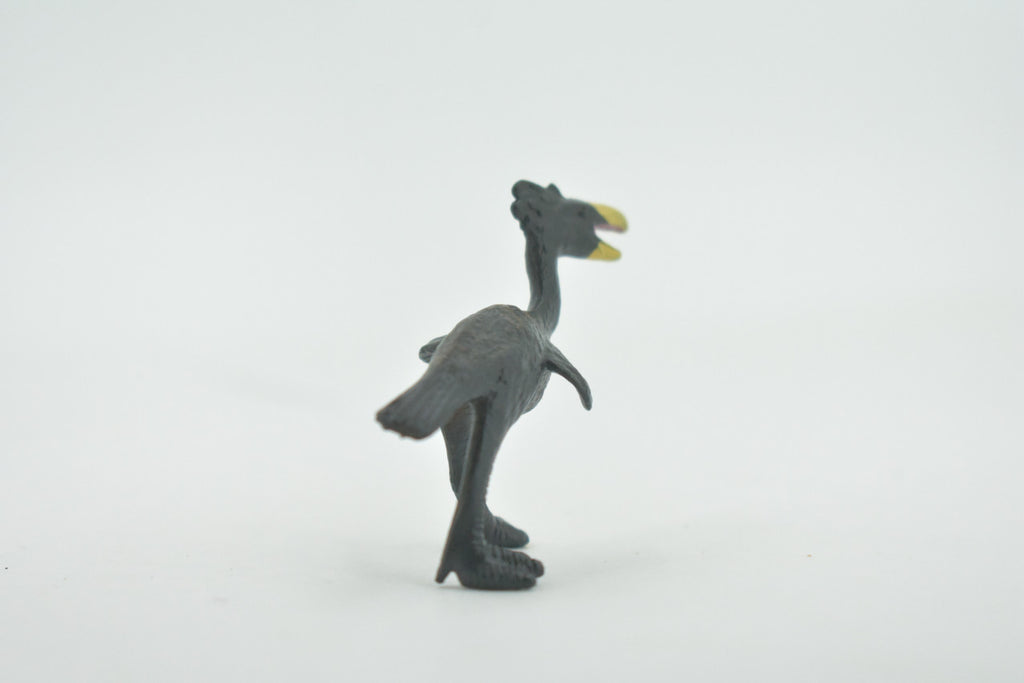 Dinornithidae, Extinct bird, Greater Moa, Prehistoric, High Quality, Hand Painted, Rubber, Realistic, Figure, Model, Toy, Kids, Educational, Gift,     2"      CH660 BB169