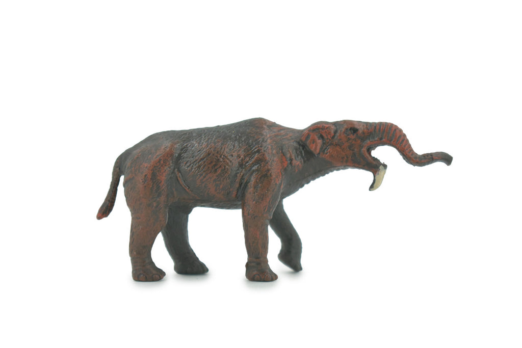 Deinotherium, Extinct Elephant, Museum Quality, Hand Painted, Rubber, Educational, Realistic, Figure, Model, Replica, Toy, Kids, Educational, Gift,    3"   CH637 BB168