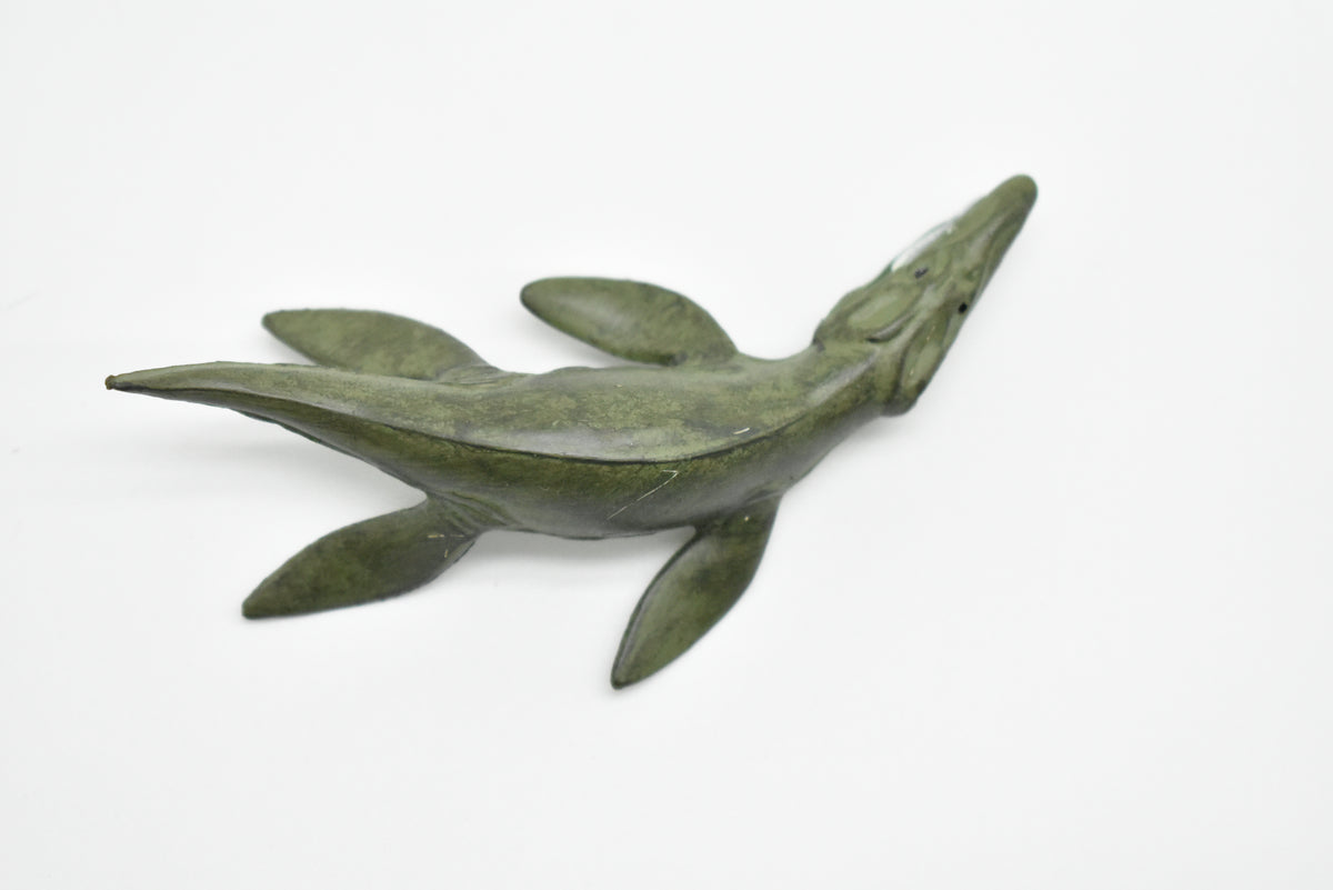 Liopleurodon Toy, Plesiosaur, Extinct Marine Reptile, Realistic Dinosaur Plastic  3 1/4"    F4167 B374