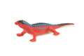 Red Head Agama, Rainbow Lizard, Rubber Reptile, Hand Painted, Educational, Realistic, Model, Replica, Toys, Kids, Gift, 2 1/2 Inches. WR41 B197 