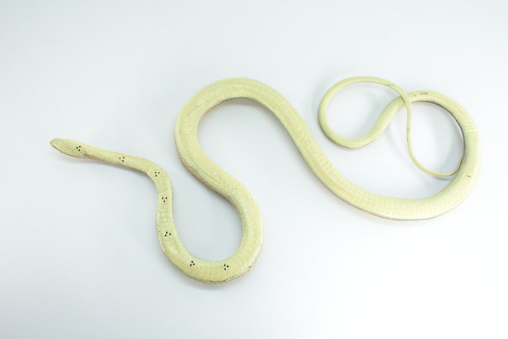 Rat Snake, Brown, Hand Painted, High Quality, Hard Rubber Snake, Realistic Reptile, Toy Figure, Model, Replica, Kids, Educational, Gift,      17"   IM13 B657