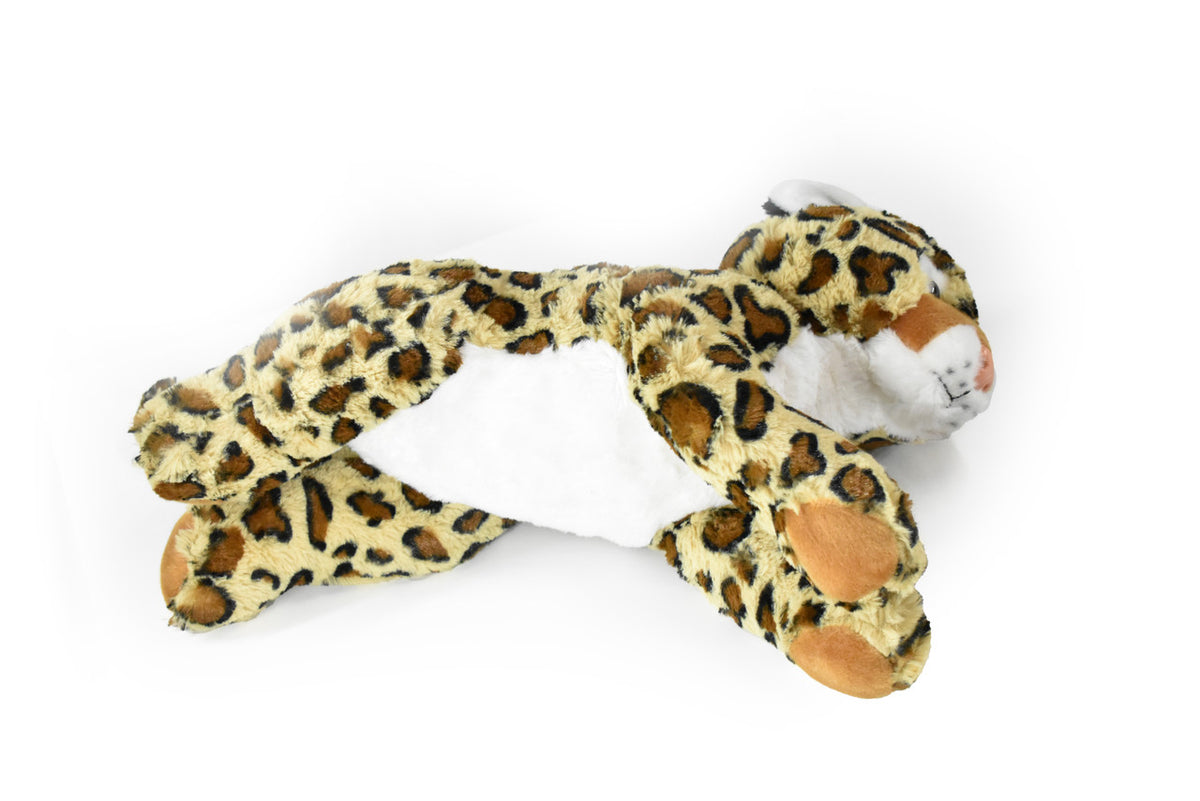 Leopard, Laying Down Realistic Cute Stuffed Animal Plush Toy, Kids Educational Gift  20"   F065 BB8