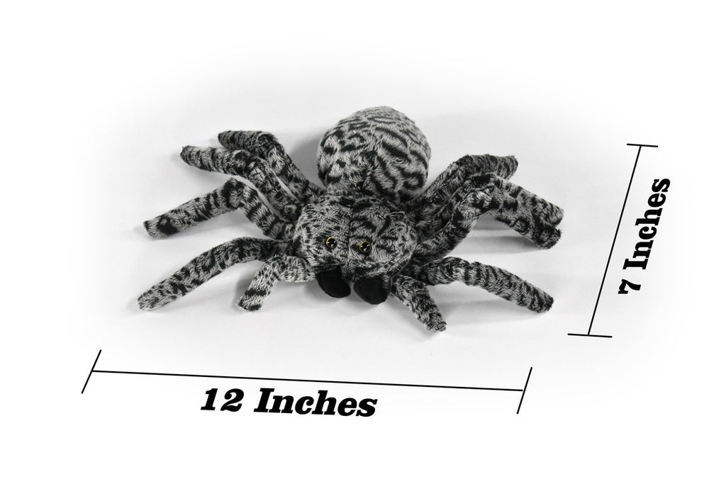Tarantula Spider, Very Nice Plush Spider, Stuffed Insect, Educational, Realistic Figure, Lifelike Model, Replica, Gift,         12"   