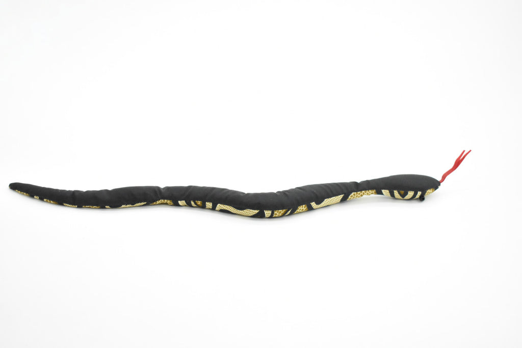Snake, Reptiles, Brown, Hand Made In Thailand, Sand Creatures, Paper Weight, Bean Bag, Cornhole, Game, Toy, Kids, Educational, Gift,   12 Inches Long.   TH19 BB68