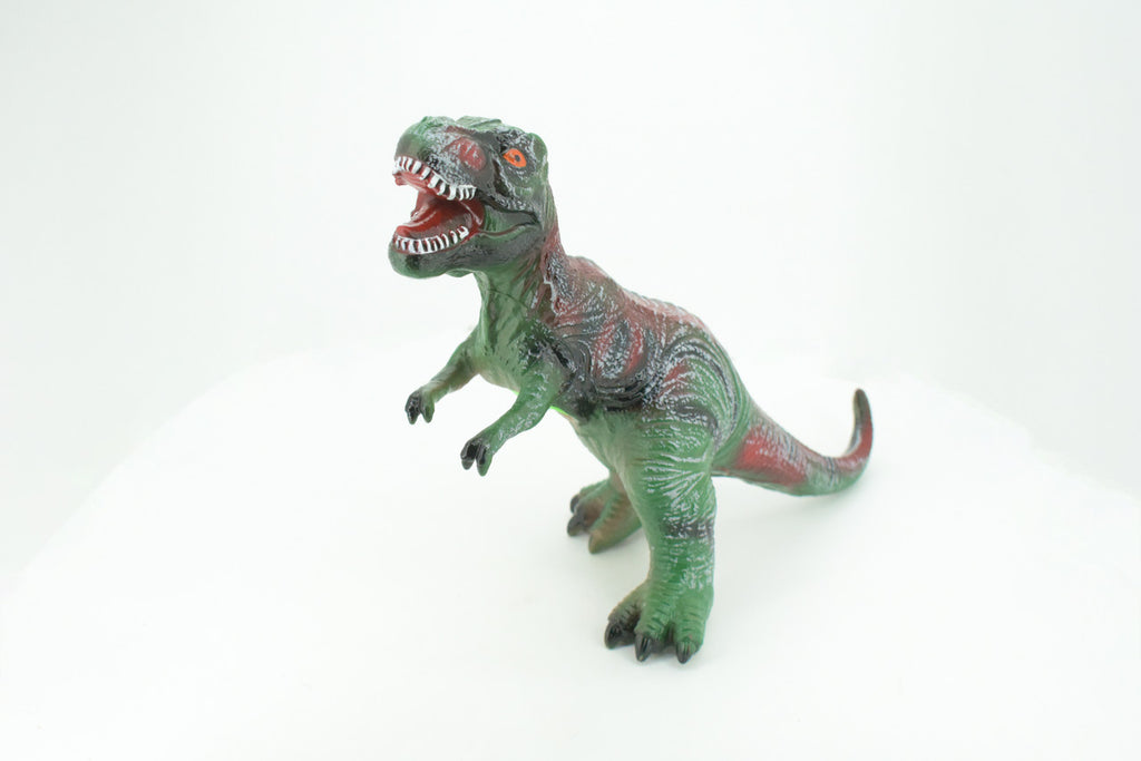 Tyrannosaurus Rex, T Rex, Cretaceous Dinosaur, Hand Painted, Educational, Soft Rubber, Lifelike Model, Figurine, Replica, Gift,    13"   AR04 B300