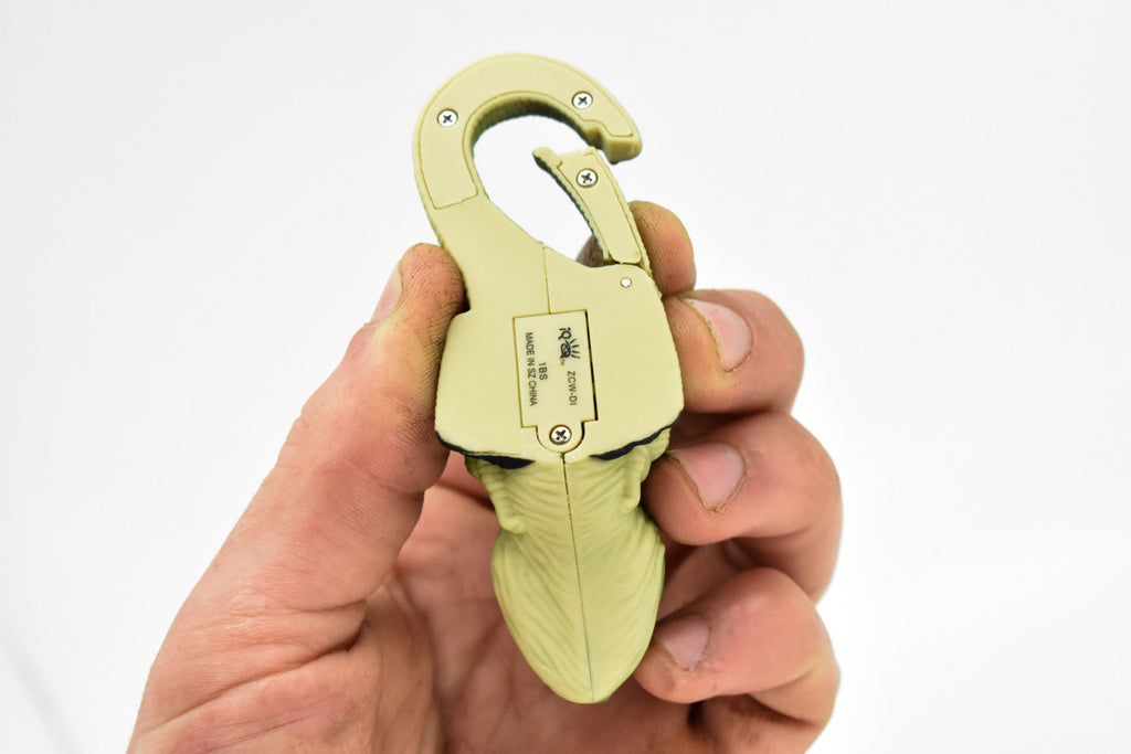 Allosaurus Dinosaur Lizard Carabiner Clip Flashlight and Keychain Toy Gift Camping Small Light  F1579 B109