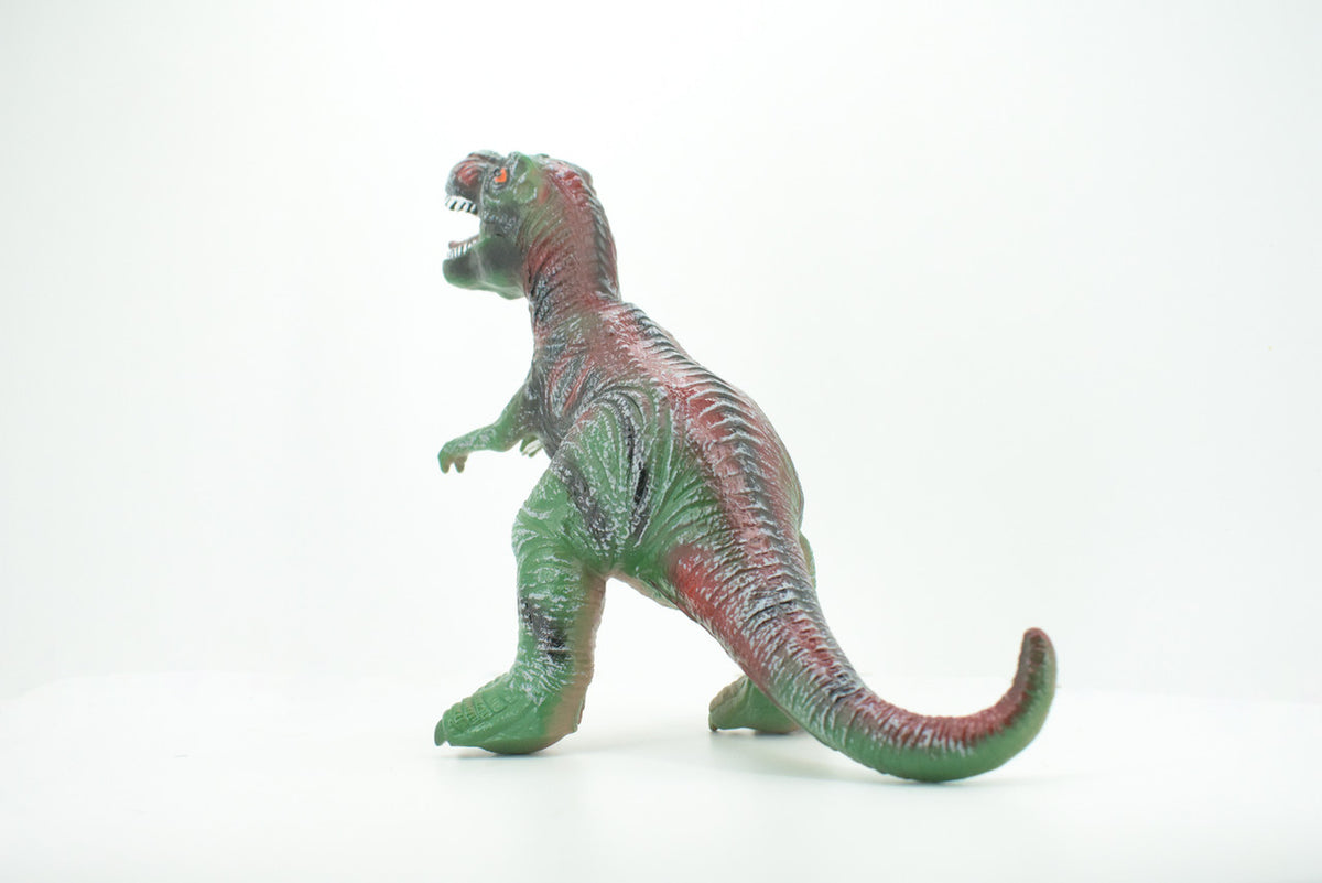 Tyrannosaurus Rex, T Rex, Cretaceous Dinosaur, Hand Painted, Educational, Soft Rubber, Lifelike Model, Figurine, Replica, Gift,    13"   AR04 B300