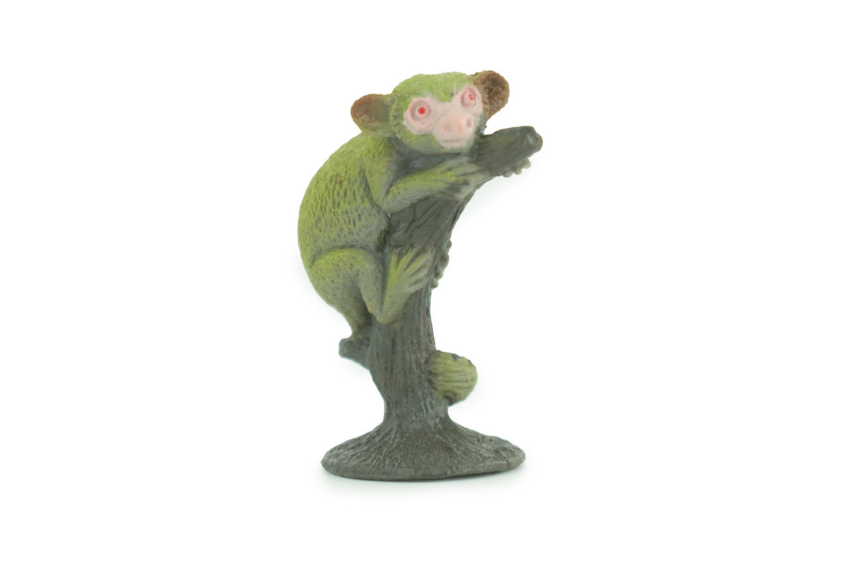 Tarsier, Spectral Tarsier, Tarsiidae, Plastic Primate, Animal Toy, Educational, Realistic Figure, Lifelike, Model, Figurine, Replica, Toys, Gift, 2 Inches. F1779 B129