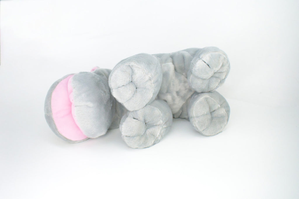 Hippo, Hippopotamus, Very Nice Plush Animal, Educational, Realistic Design, Educational, Figure, Lifelike, Gift,     14"    RE10 BB322