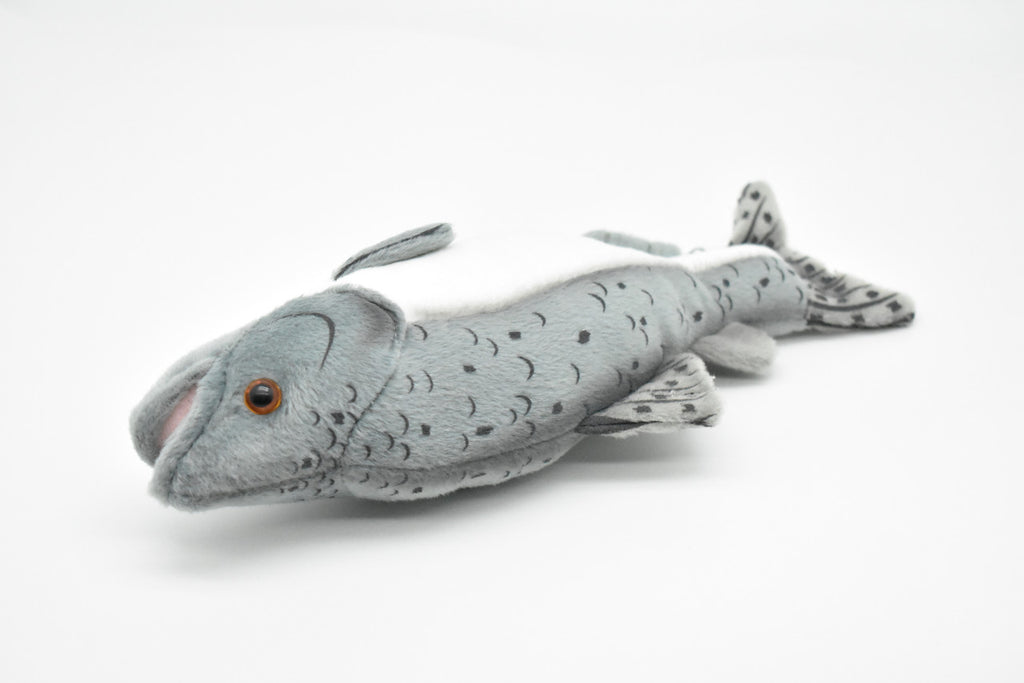 Chinook Salmon Plush Toy, Realistic Stuffed Animal, King, Tyee, Fish, Soft Plush Fish, Stuffed Fish, Educational, Toy, Kids, Gift,          10"      F2418 BB61