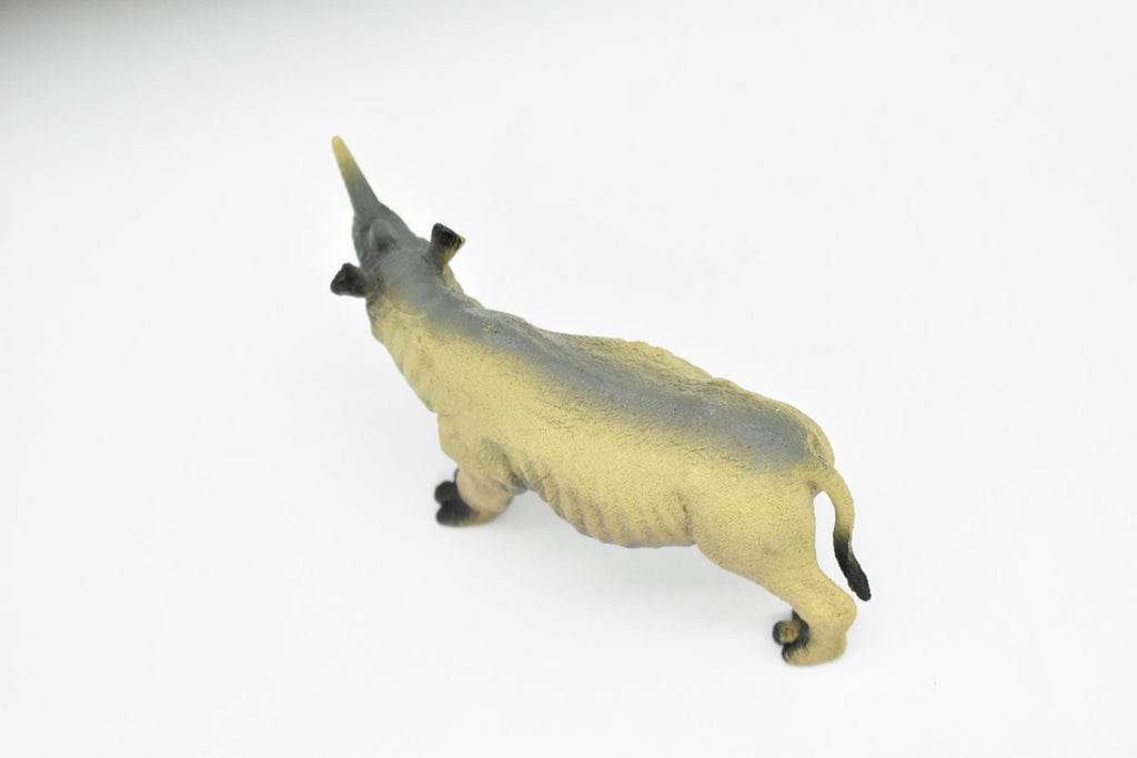 Rhino, Rhinoceros, Very Nice Plastic Design, African Animal Figure, Educational, Figure, Lifelike, Diorama Model, Figurine, Replica, Toy, Kids, Gift,    6 Inches.    CWG180 BB44