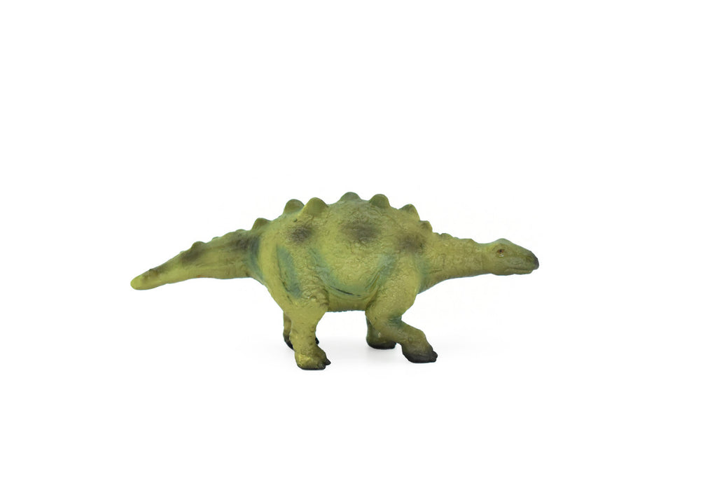 Stegosaurus, Young Dinosaur, Museum Quality, Animal, Educational, Realistic Hand Painted, Figure, Lifelike Model, Vintage Replica, Toy,  4 Inches. 