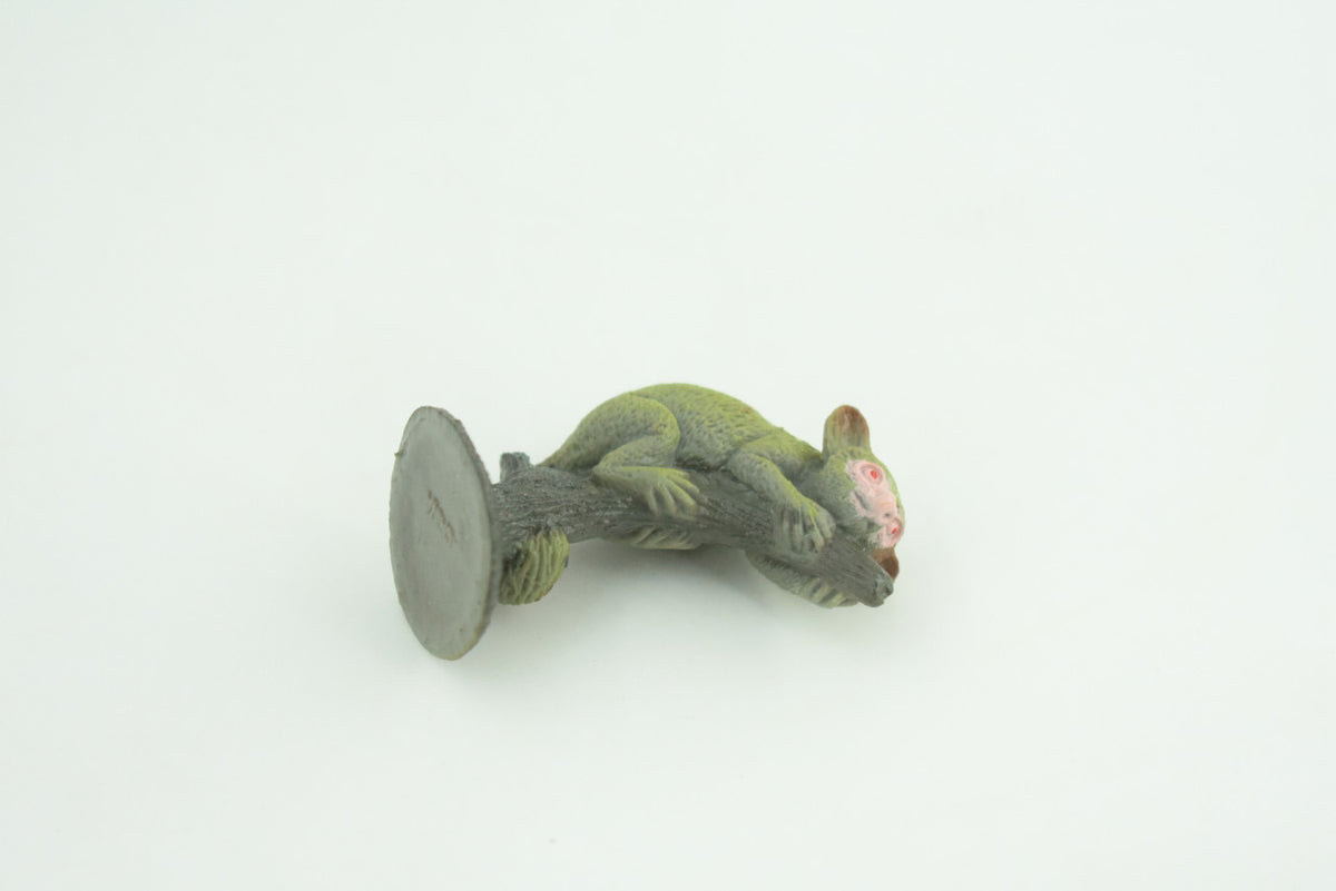 Tarsier, Spectral Tarsier, Tarsiidae, Plastic Primate, Animal Toy, Educational, Realistic Figure, Lifelike, Model, Figurine, Replica, Toys, Gift,       2 Inches.    F1779 B129