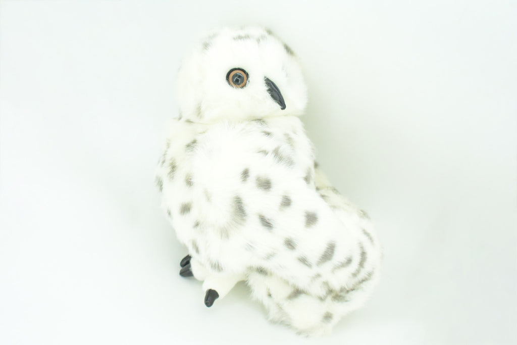 Snowy Owl Hand Puppet, Very Nice Plush Artic Owl, Stuffed Bird, Educational, Realistic, Lifelike, Gift,    21"     FM38 B415