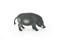 Wild Pig, Wild Boar, Swine, Realistic Rubber Reproduction, Hand Painted Figurines    3.5"     CH150 B247