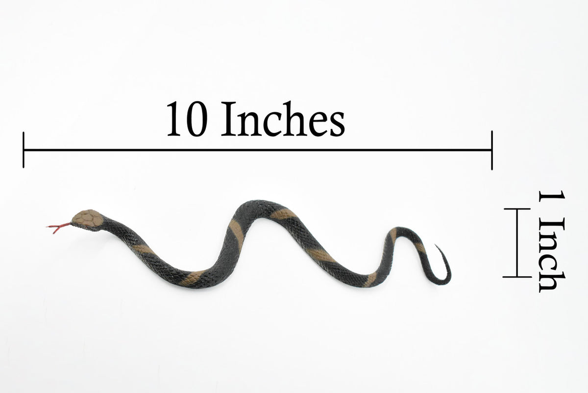 Snake, Gopher snake, Rubber Reptile, Educational, Realistic Hand Painted, Figure, Lifelike Model, Figurine, Replica, Gift,      10"       F2084 B142