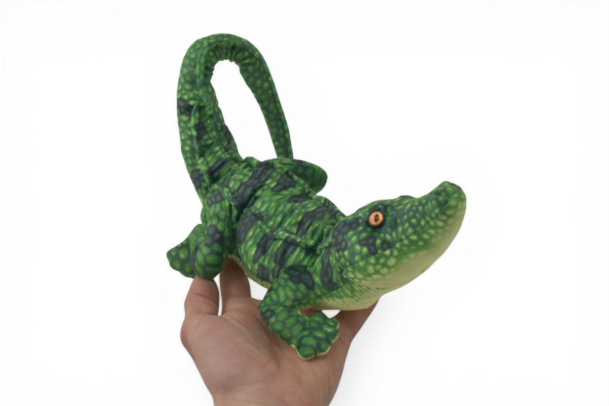 Alligator, Crocodile, Very High Quality, Stuffed Reptile, Educational, Plush Realistic Figure, Lifelike Model, Replica, Toys, Kids, Gift, 16 Inches. RI02 BB330 (RI02BB330)