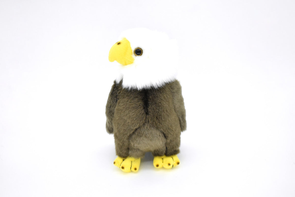 Bald Eagle Plush Toy, Realistic Stuffed Animal, Bird, Lifelike, Stuffed Bird, Soft, Toy, Educational, Kids, Gift, Soft Plush Bird     8"           F4005 BB8