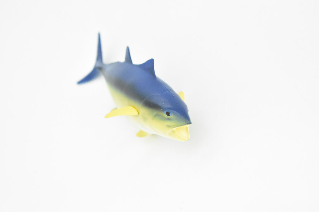 Yellowfin Tuna, Fish, Very Realistic Rubber Reproduction, Hand Painted,    4"     CH021 BB72