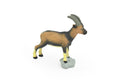Goat, Billy, Wild, Realistic Rubber Reproduction, Hand Painted Figurines    3"     CH152 B247