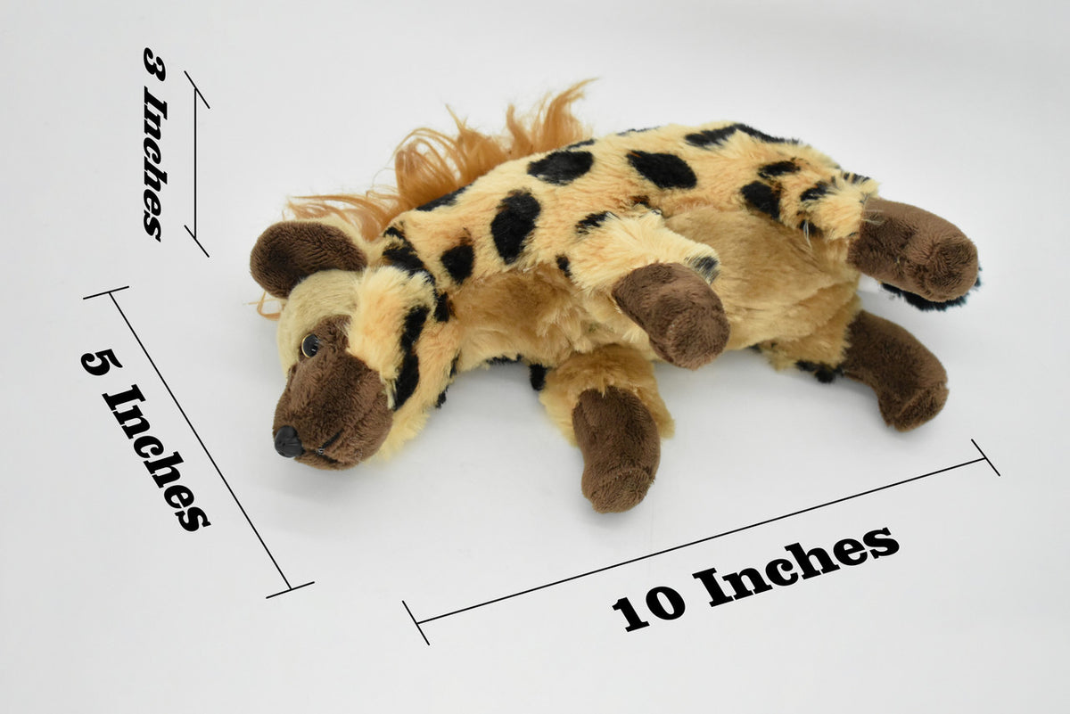 Hyena,  Hyanas, Hyaenas, Laughing, Very Nice Plush Animal ,      10"   RI07 B2524