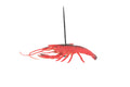Lobster, Crayfish, Crawdad Design, Red, Rubber Crustaceans, Educational, Figure, Lifelike, Model, Replica, Gift,     7"       F1947 B173