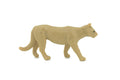 Mountain Lion, Puma, Cougar, Very Nice Rubber Animal, Educational, Hand Painted, Realistic Figure, Lifelike, Toy, Kids, Gift, 2 1/2 Inches. F3525 B138