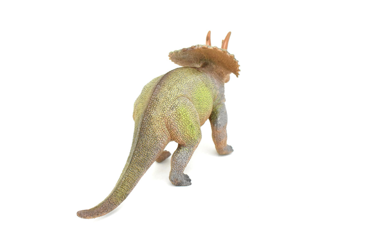 Triceratops, Dinosaur, Cretaceous period, Museum Quality, Realistic, Educational, Hand Painted, Lifelike Design, Diorama Model, Replica, Toy, Gift    14 Inches        CWG157 BB33