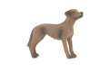 Rhodesian Ridgeback Dog, Rubber Canine, Hand Painted, Realistic Toy Figure, Model, Replica, Kids, Educational, Gift, 2 1/2 Inches