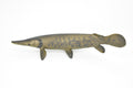 Alligator Gar, Fish, Atractosteus spatula, Toy, Very Realistic Rubber Figure, Model, Educational, Animal, Hand Painted Figurines,   6"   CH028 BB73