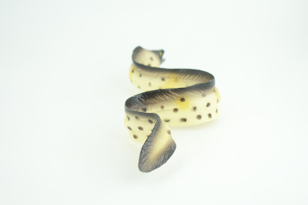 Moray Eel, Hand Painted, Museum Quality, Educational, Rubber Fish, Saltwater Eel, Realistic, Diorama, Toy, Kids, Gift,   9 Inches.  CH791 BB186