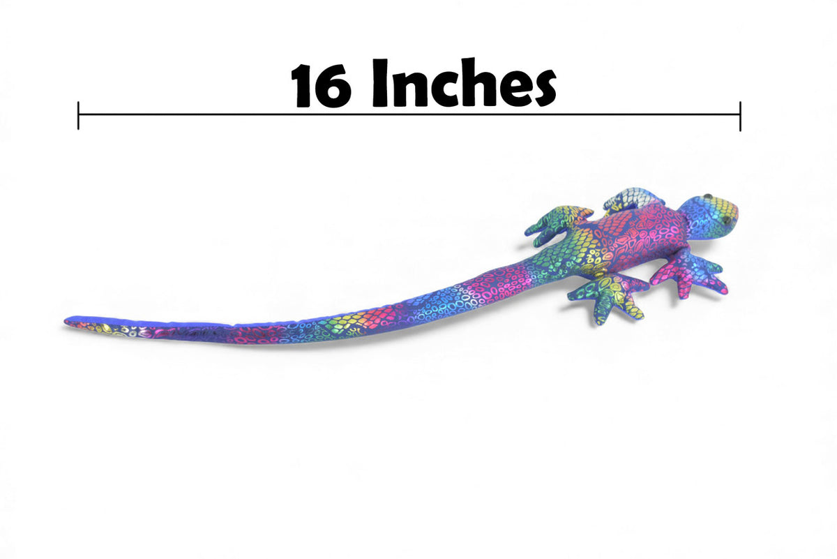Lizard, Reptiles, Purple, Hand Made In Thailand, Sand Creatures, Paper Weight, Bean Bag, Cornhole, Game, Toy, Kids, Educational, Gift, 16 Inches. TH69 BB301